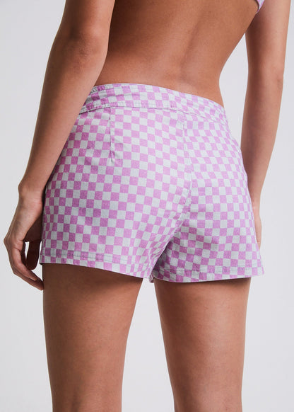 Affend Womens Carlo - Recycled Boardshort - Candy Check