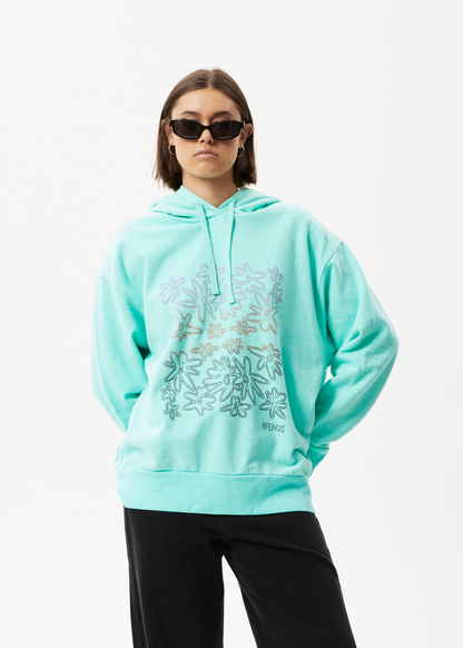 Affend Womens Ava - Graphic Hoodie - Mint