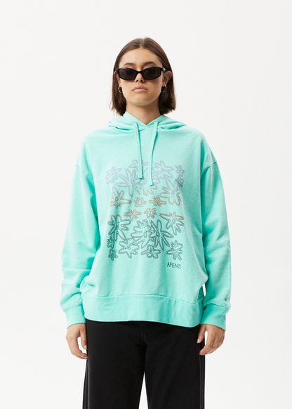 Affend Womens Ava - Graphic Hoodie - Mint