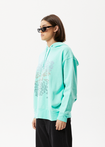 Affend Womens Ava - Graphic Hoodie - Mint