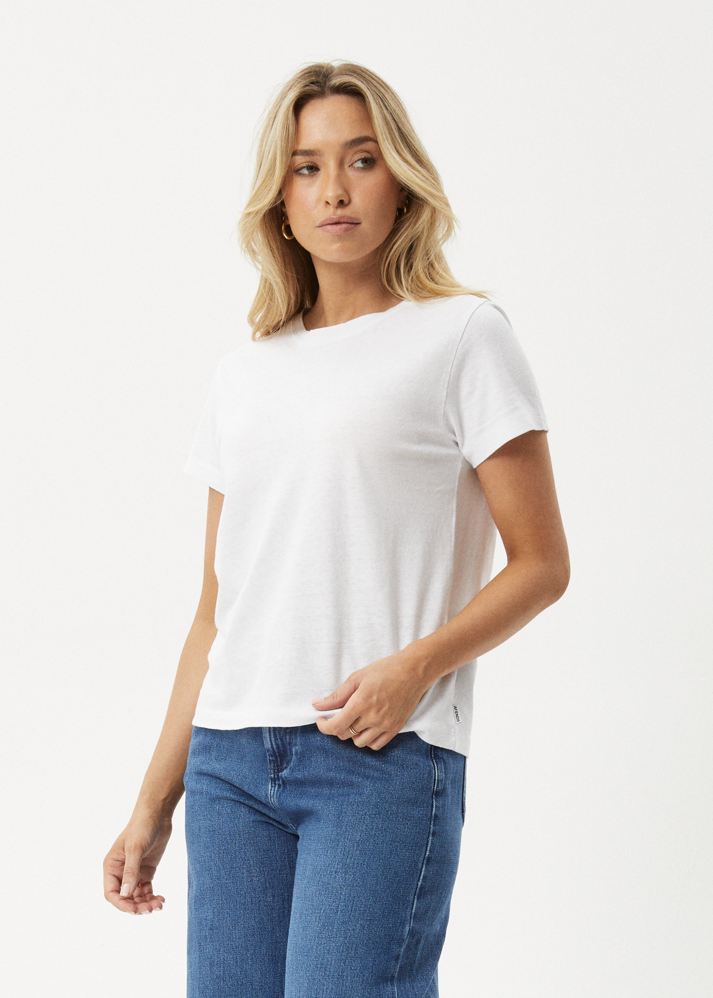 Affend Womens Eden - Regular T-Shirt - White