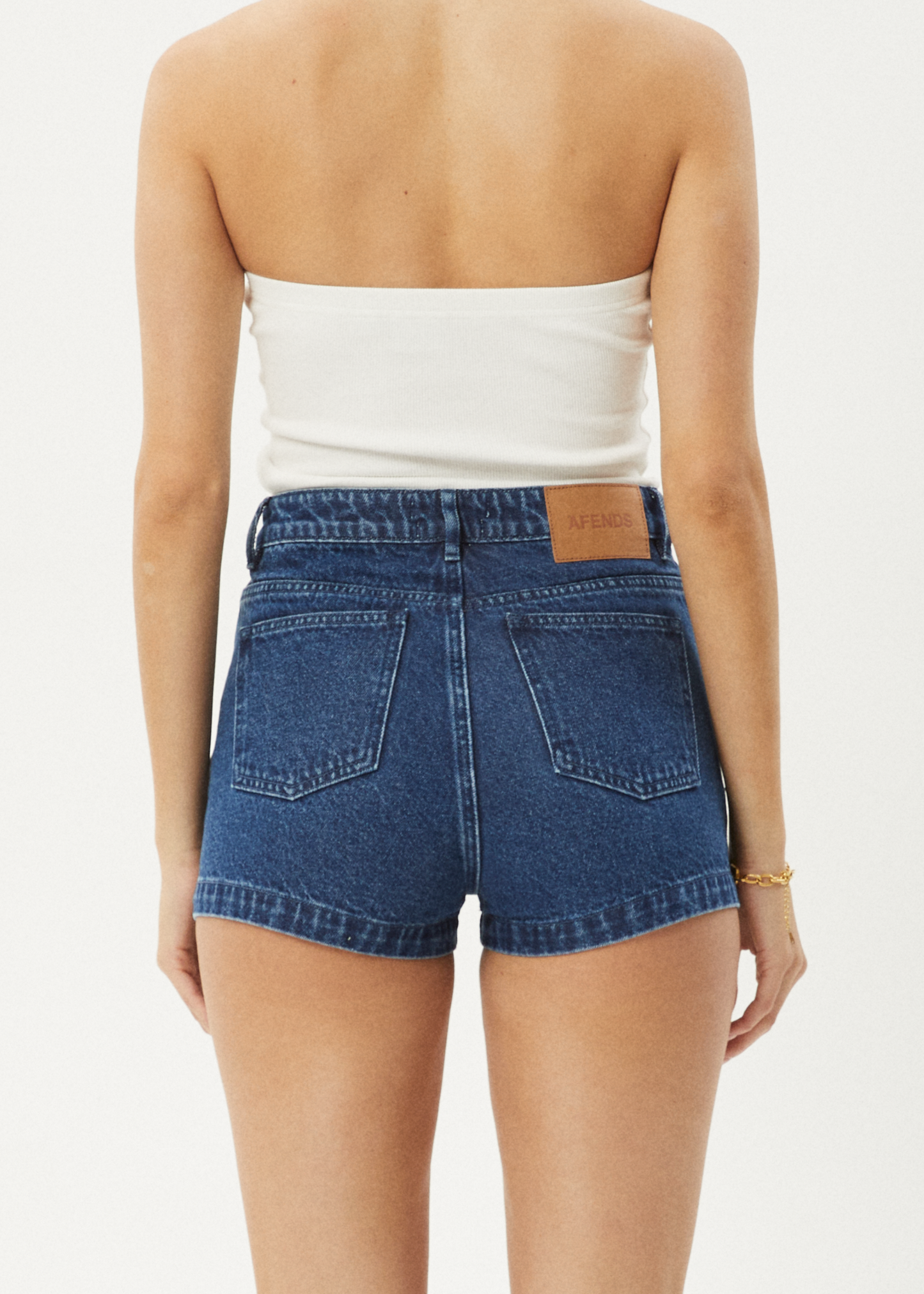 Affend Womens Studio - Denim Short - Authentic Blue