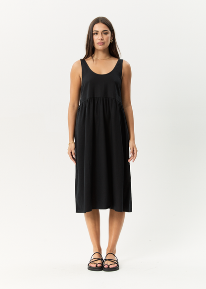 Affend Womens Jesse - Midi Dress - Black