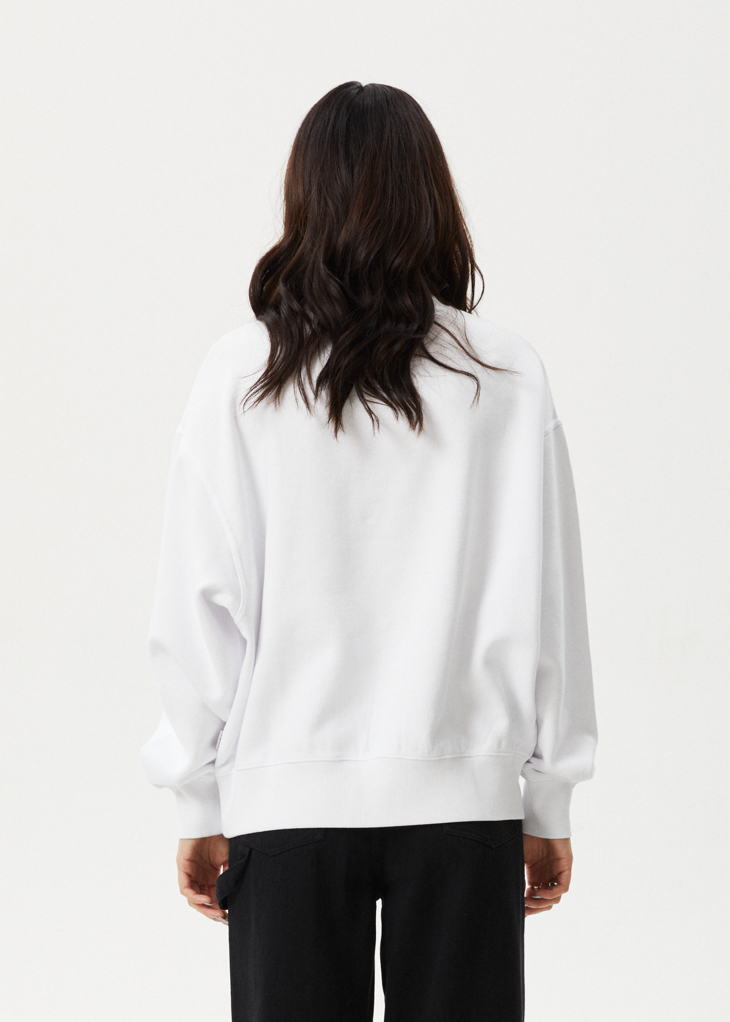 Affend Womens Bloom - Crew Neck - White