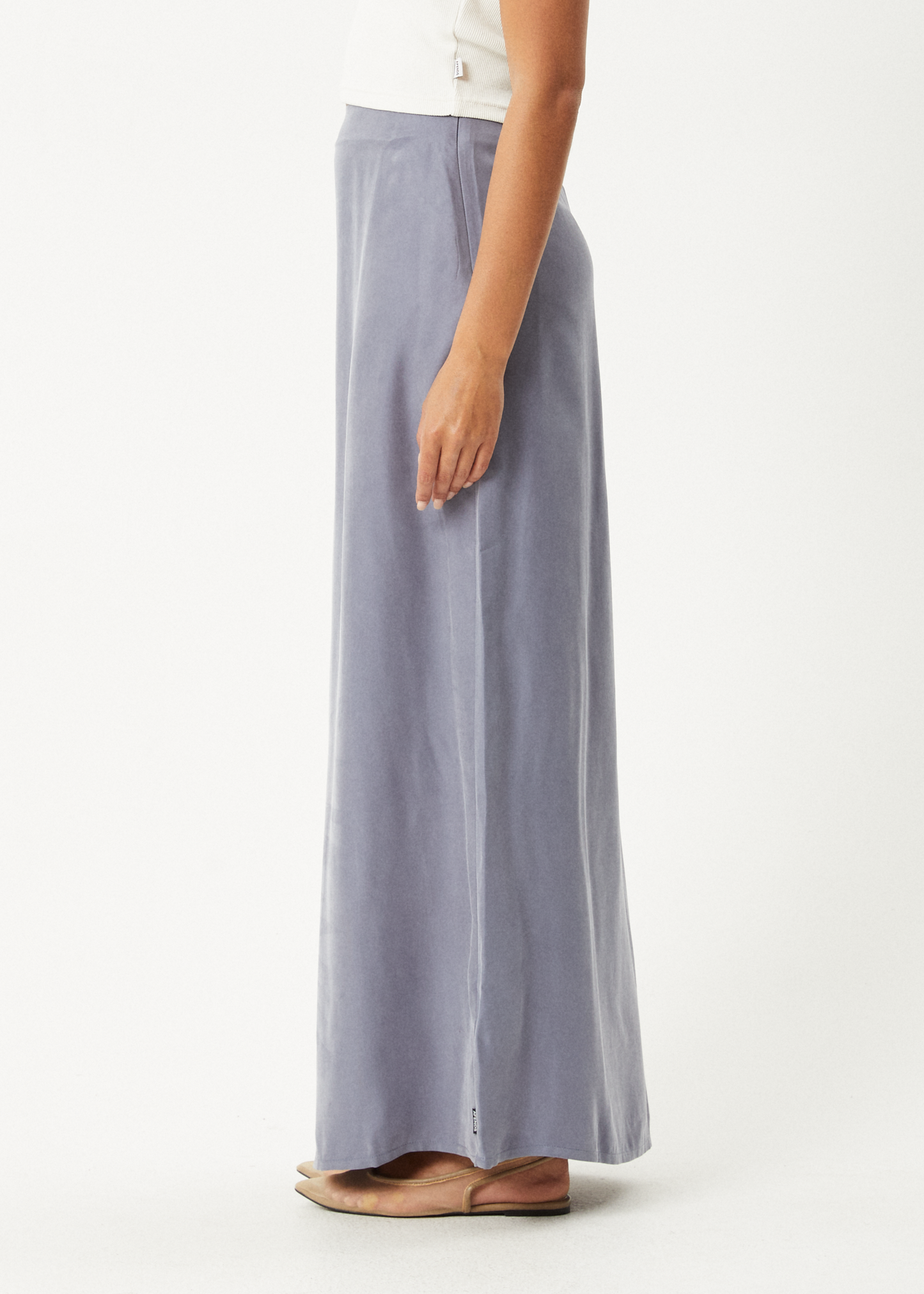 Affend Womens Grace - Cupro Maxi Skirt - Marlin