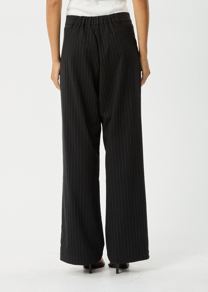 Affend Womens Business - Pleat Trouser - Black