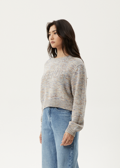 Affend Womens Ambient - Knit Jumper - Blue