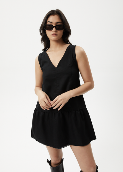 Affend Womens Carly - Mini Dress - Black