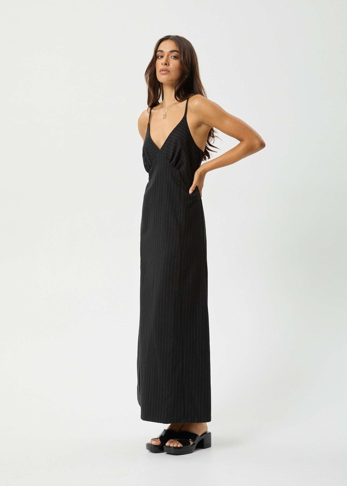 Affend Womens Business - Maxi Dress - Black