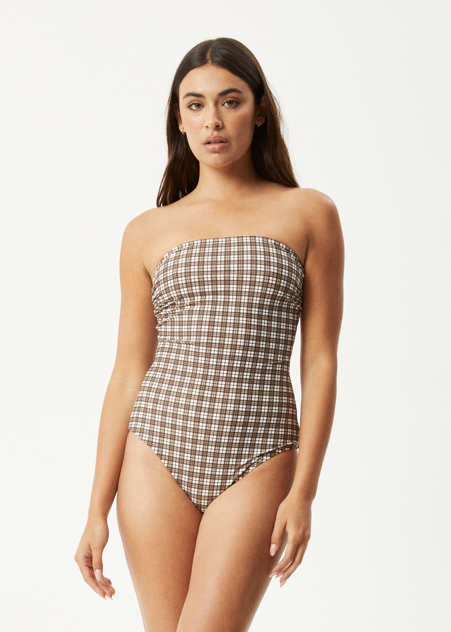 Affend Womens Base - One Piece - Coffee Check