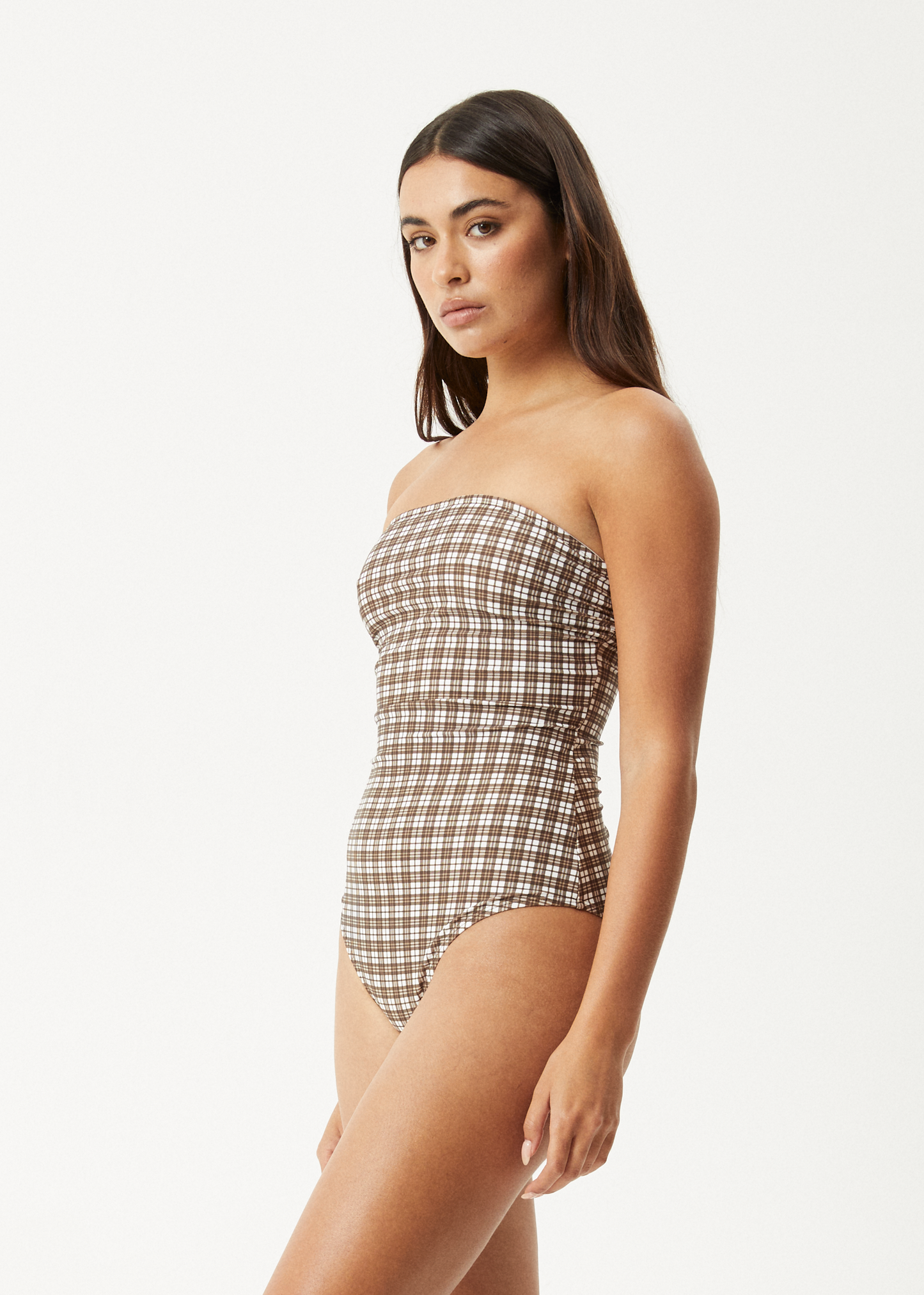 Affend Womens Base - One Piece - Coffee Check