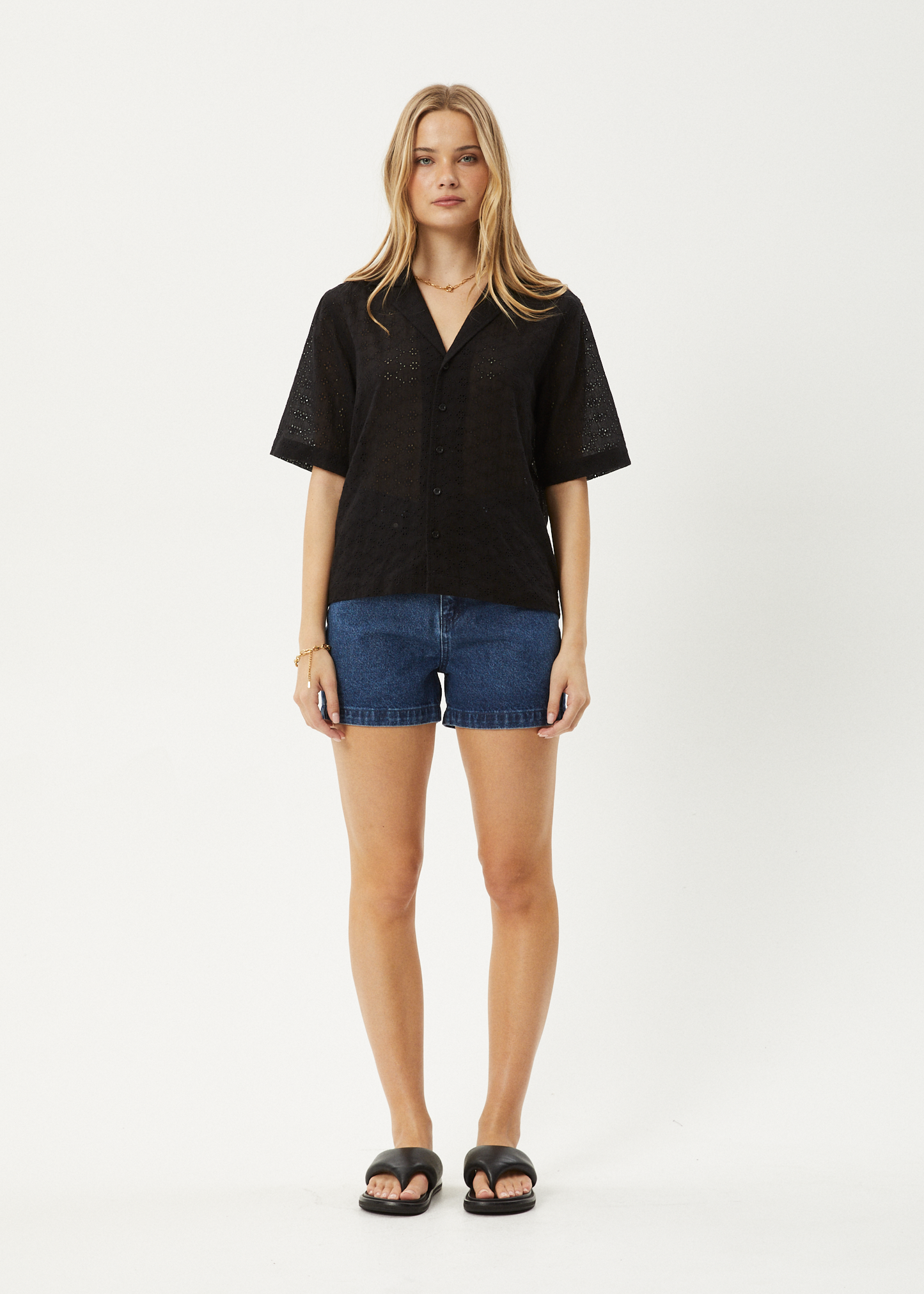 Affend Womens Marlow - Shirt - Black