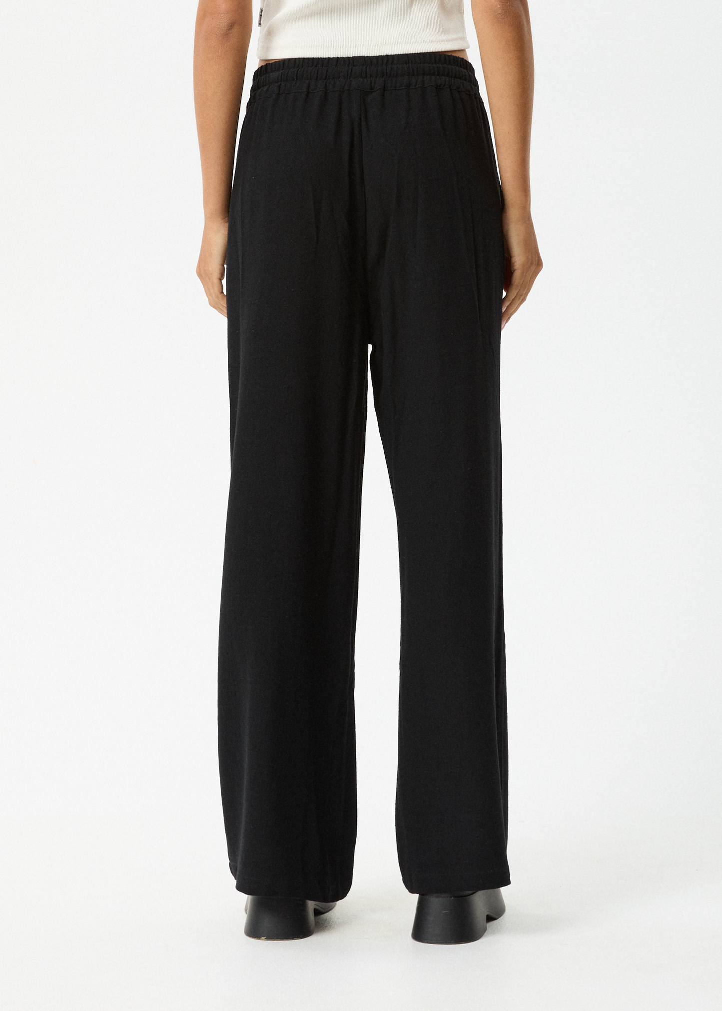 Affend Womens Amaya - Wide Leg Pant - Black