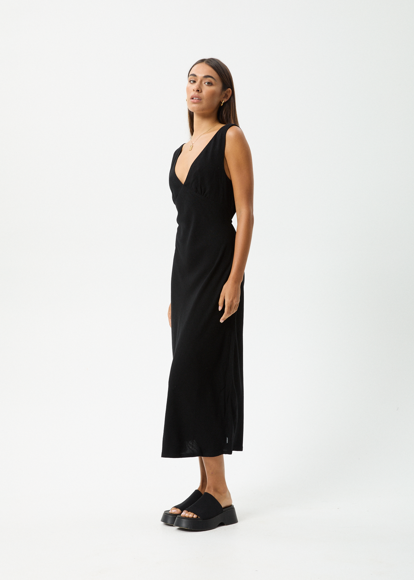 Affend Womens Amaya - Maxi Dress - Black