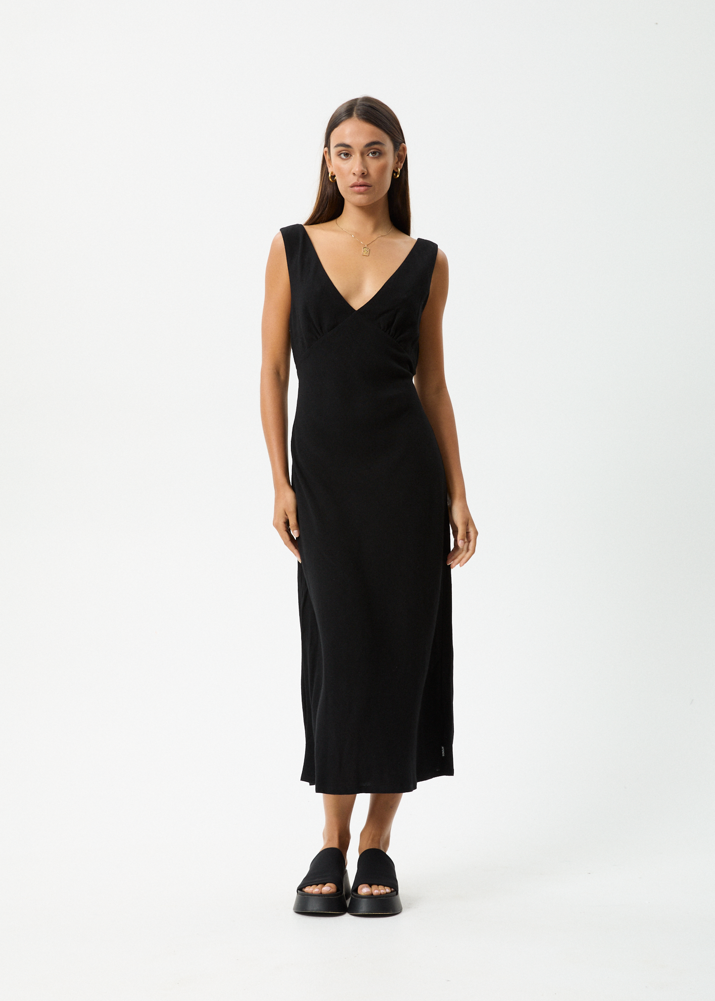 Affend Womens Amaya - Maxi Dress - Black