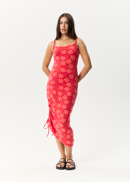 Affend Womens Valerie - Maxi Dress - Tomato