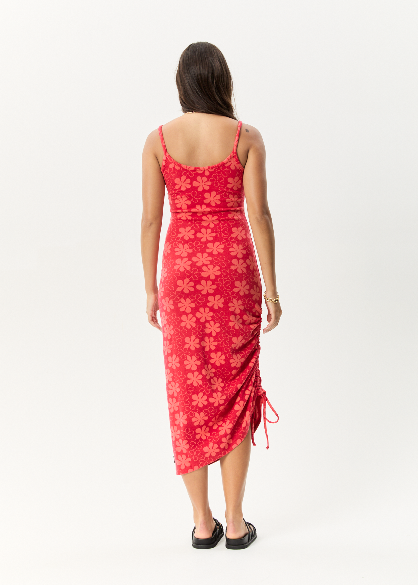 Affend Womens Valerie - Maxi Dress - Tomato