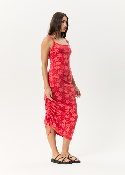 Affend Womens Valerie - Maxi Dress - Tomato